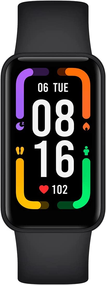 Xiaomi Mi Smart Band 5 - 1.1 AMOLED Color Screen, IP68 Waterproof  Wristband BT 5.0 Fitness, Sleep, 24/7 Heart Rate, Swimming, Health Tracker  (Black) 
